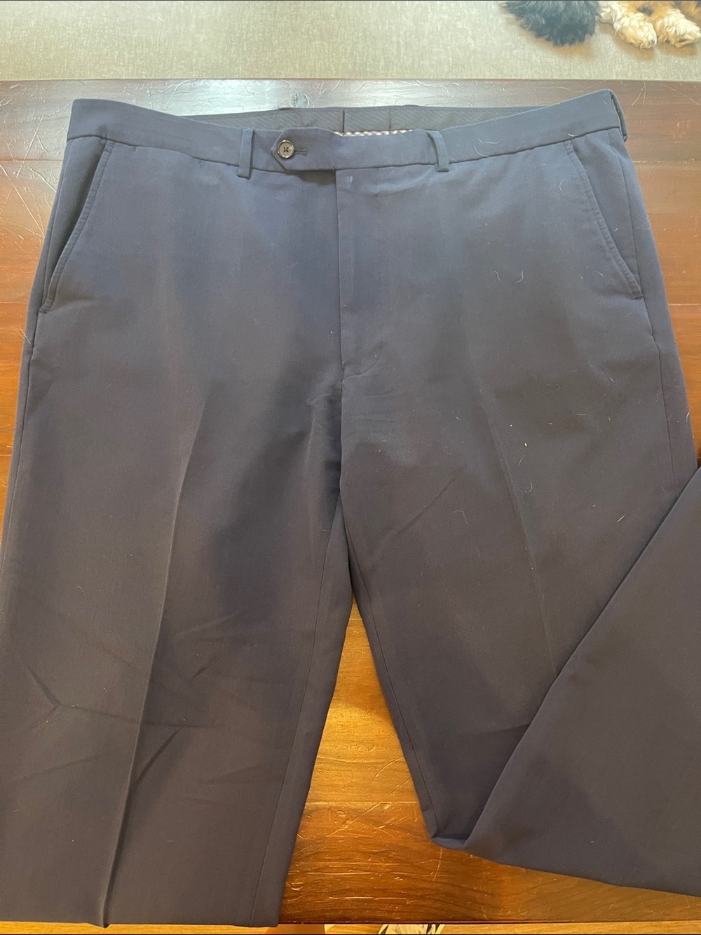 Nautica Men's Dark Navy Dress Pants 40 x 32